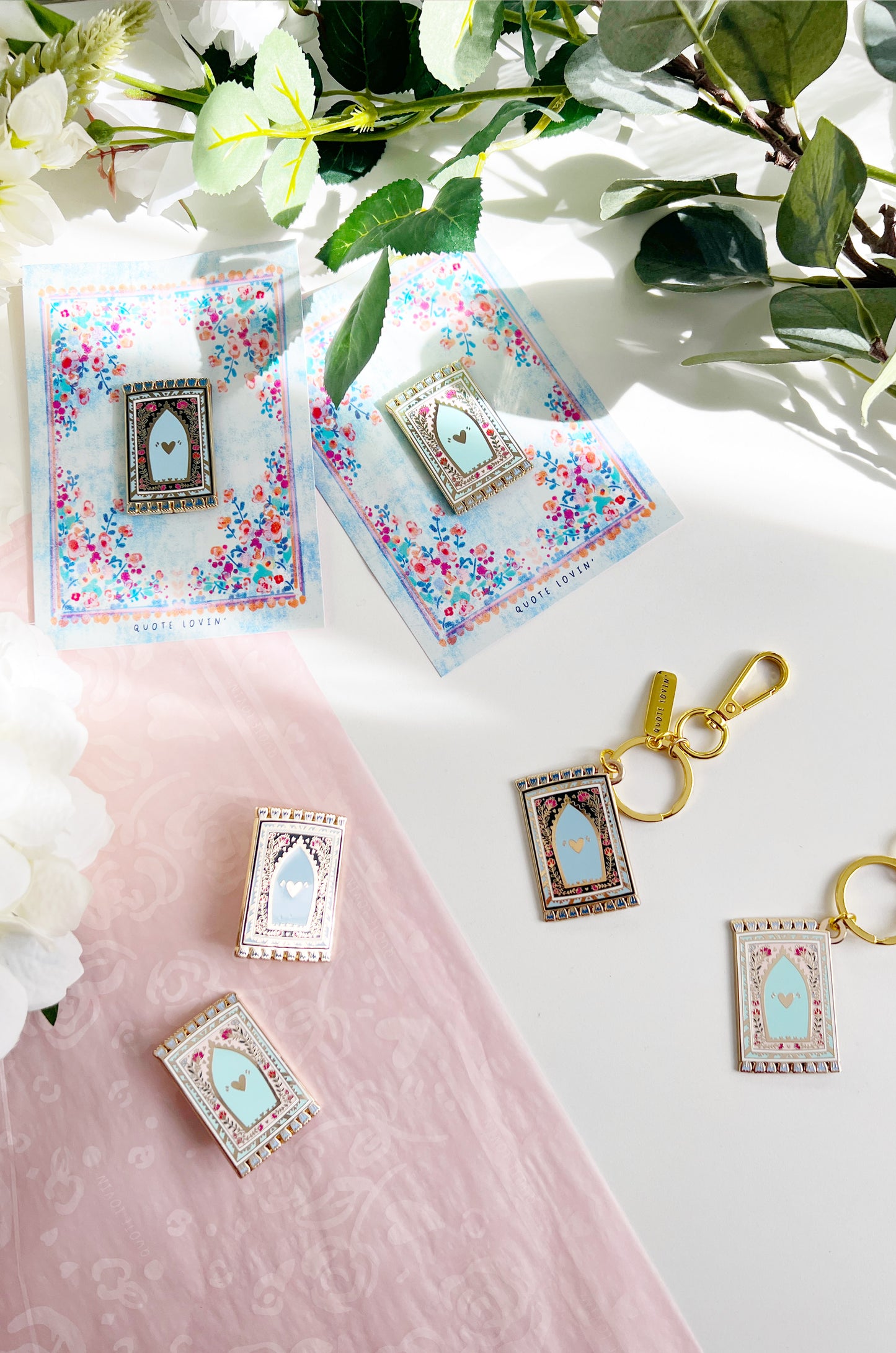 Prayer mat keyring | Quote Lovin' | Eid gifts