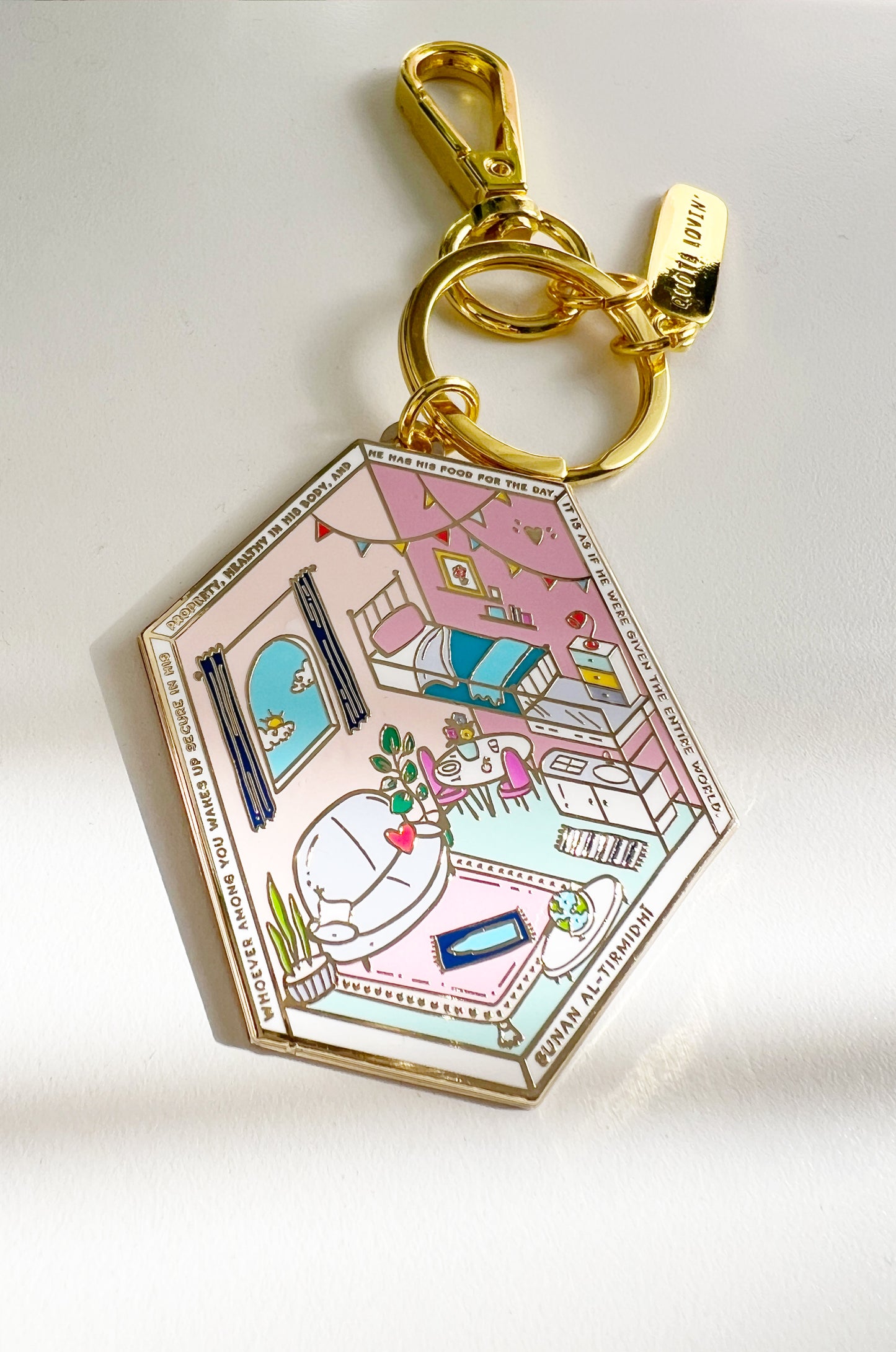 Home keyring | Quote Lovin' | Eid gifts