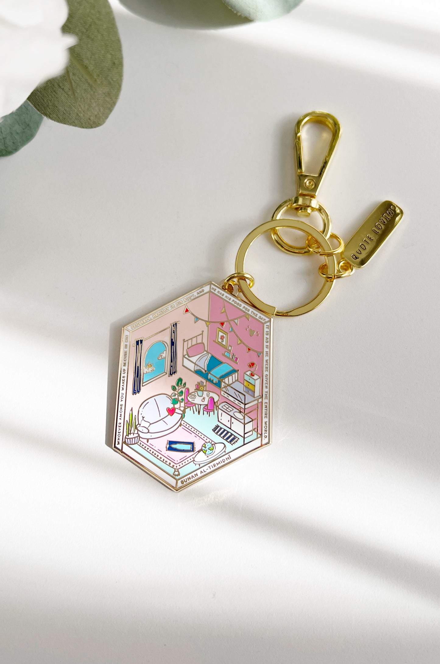 Home keyring | Quote Lovin' | Eid gifts