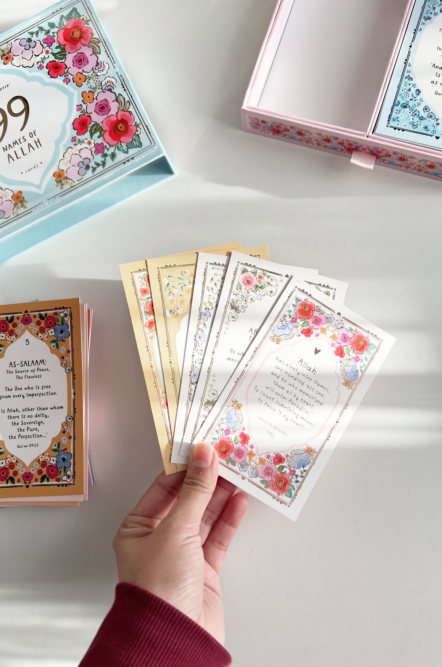 99 Names of Allah - Mini prints with drawer box | Quote Lovin' | Eid gifts
