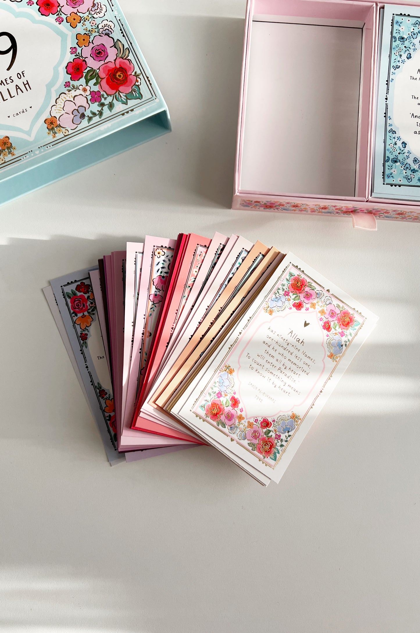 99 Names of Allah - Mini prints with drawer box | Quote Lovin' | Eid gifts