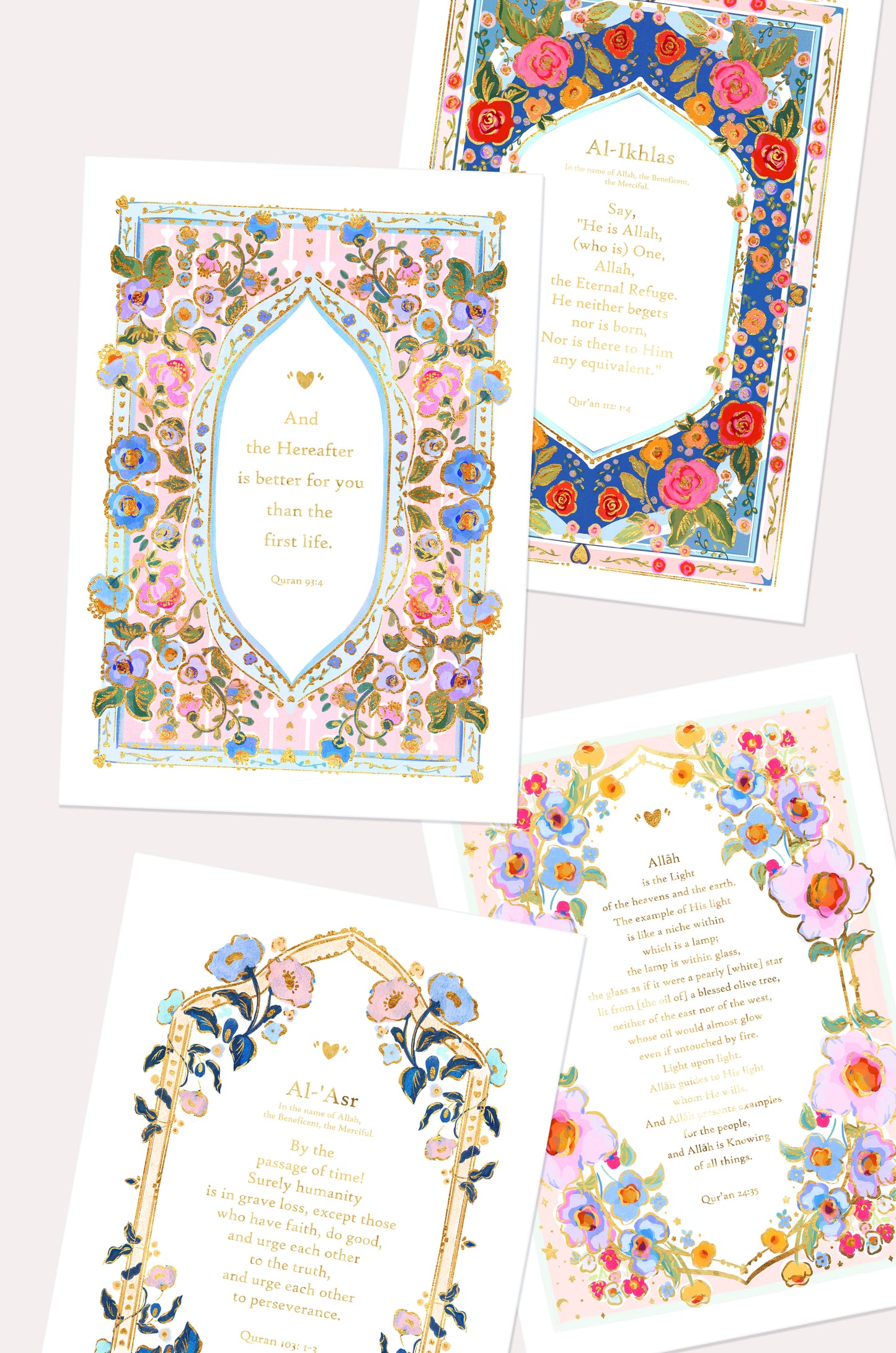 Foil Prints A4 | Quote Lovin' | Eid gift ideas