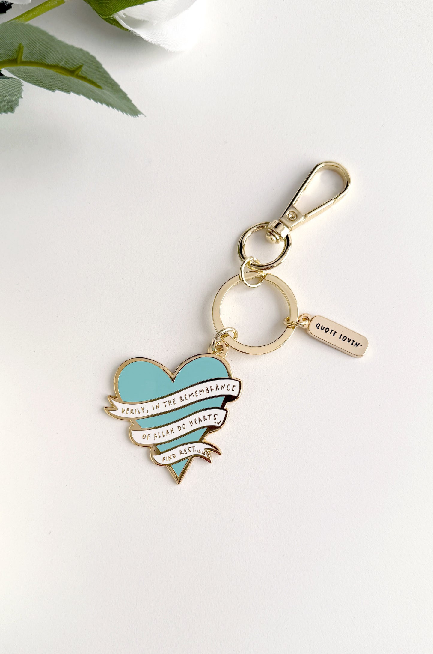 Heart Keyring | Quote Lovin' | Eid gifts - Quote Lovin'