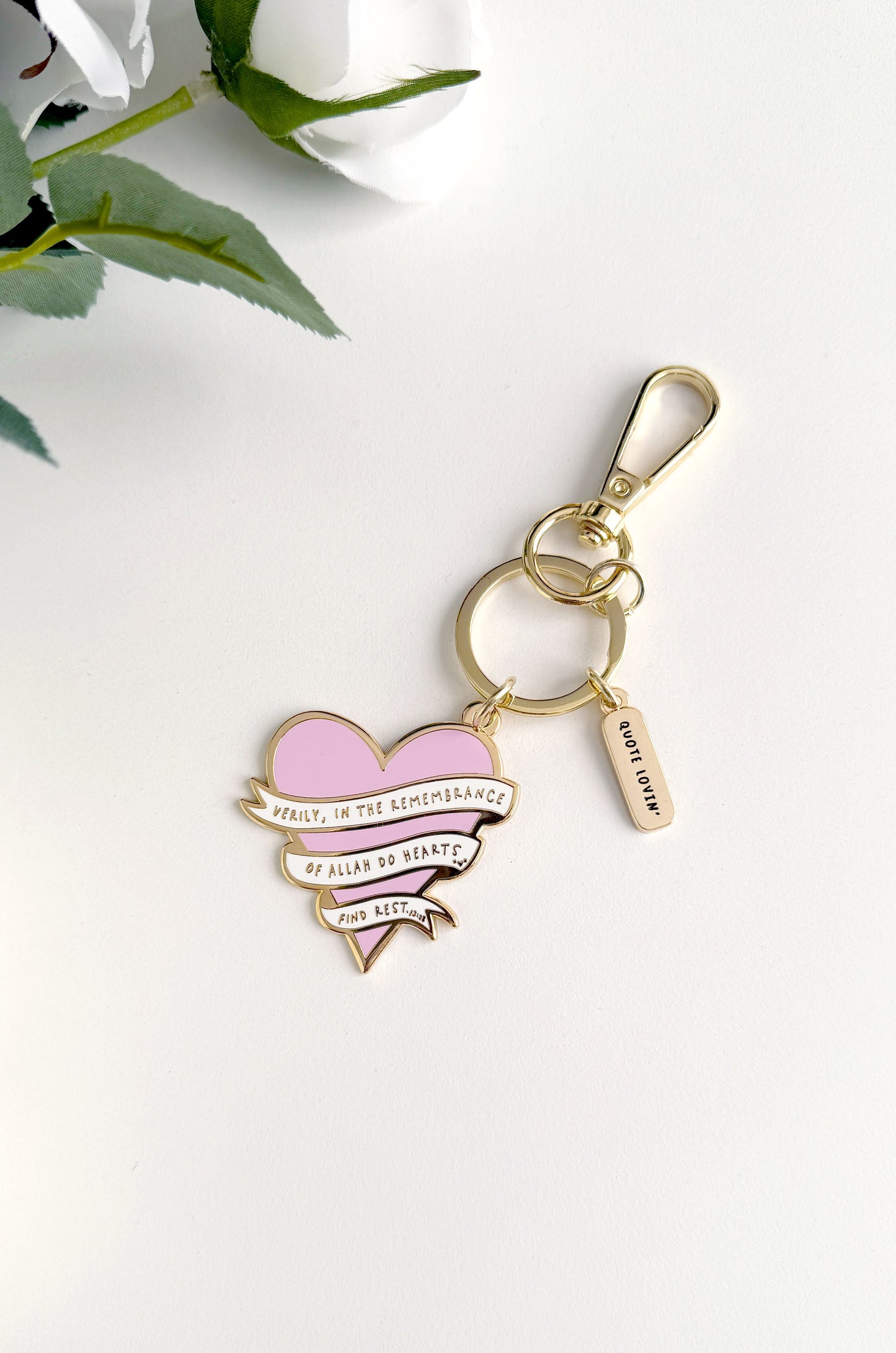 Heart Keyring | Quote Lovin' | Eid gifts - Quote Lovin'