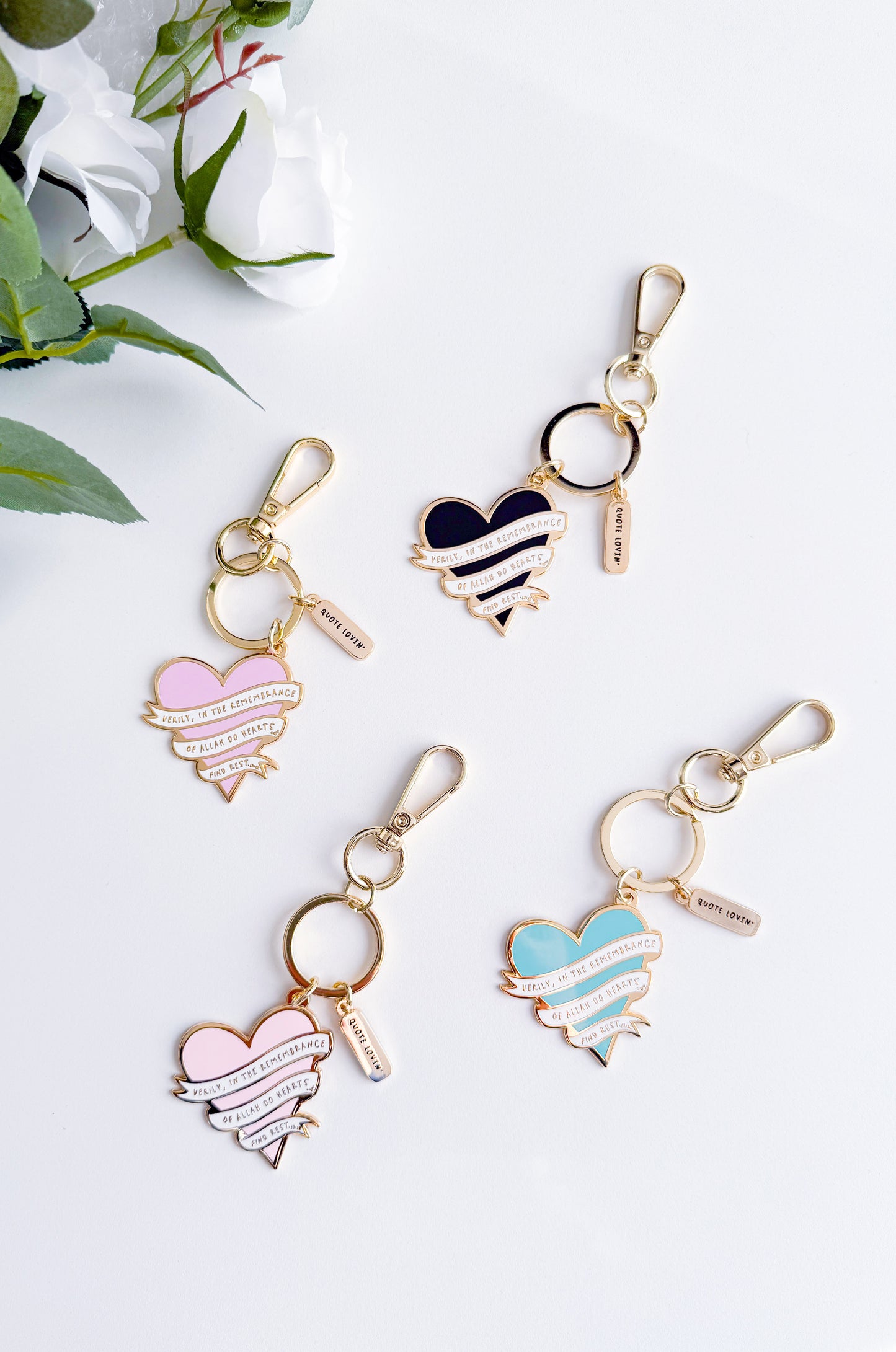 Heart Keyring | Quote Lovin' | Eid gifts - Quote Lovin'