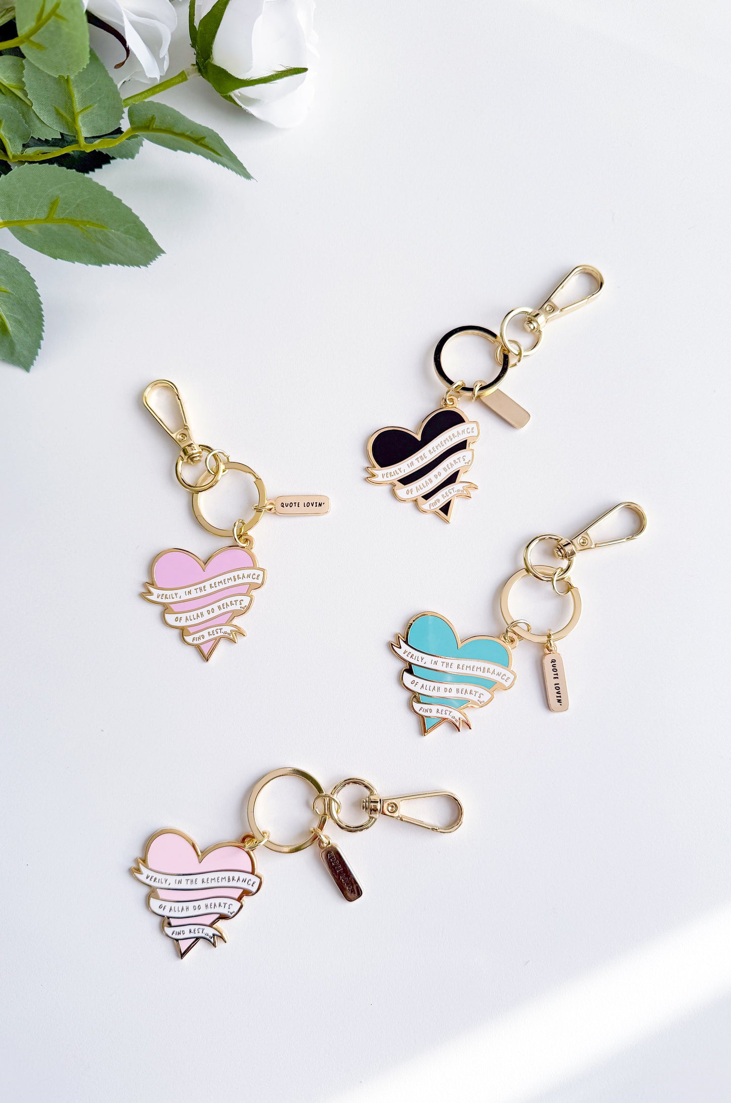Heart Keyring | Quote Lovin' | Eid gifts - Quote Lovin'