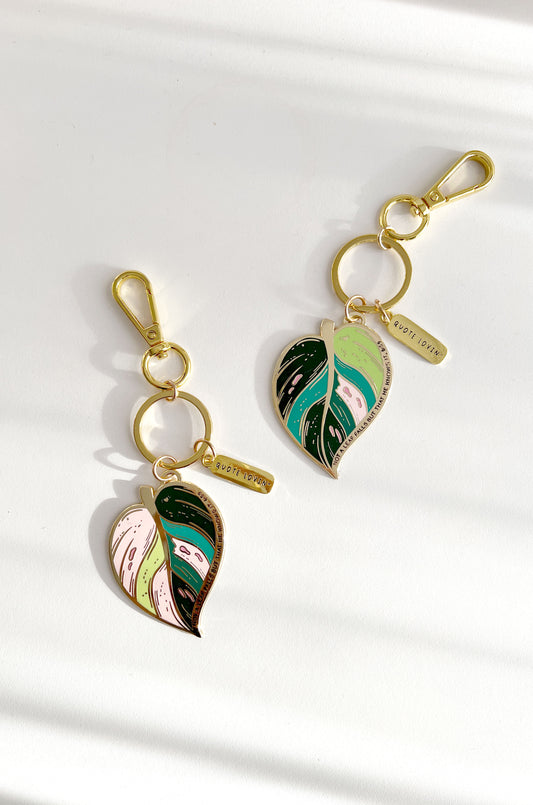Leaf keyring | Quote Lovin' | Eid gifts - Quote Lovin'