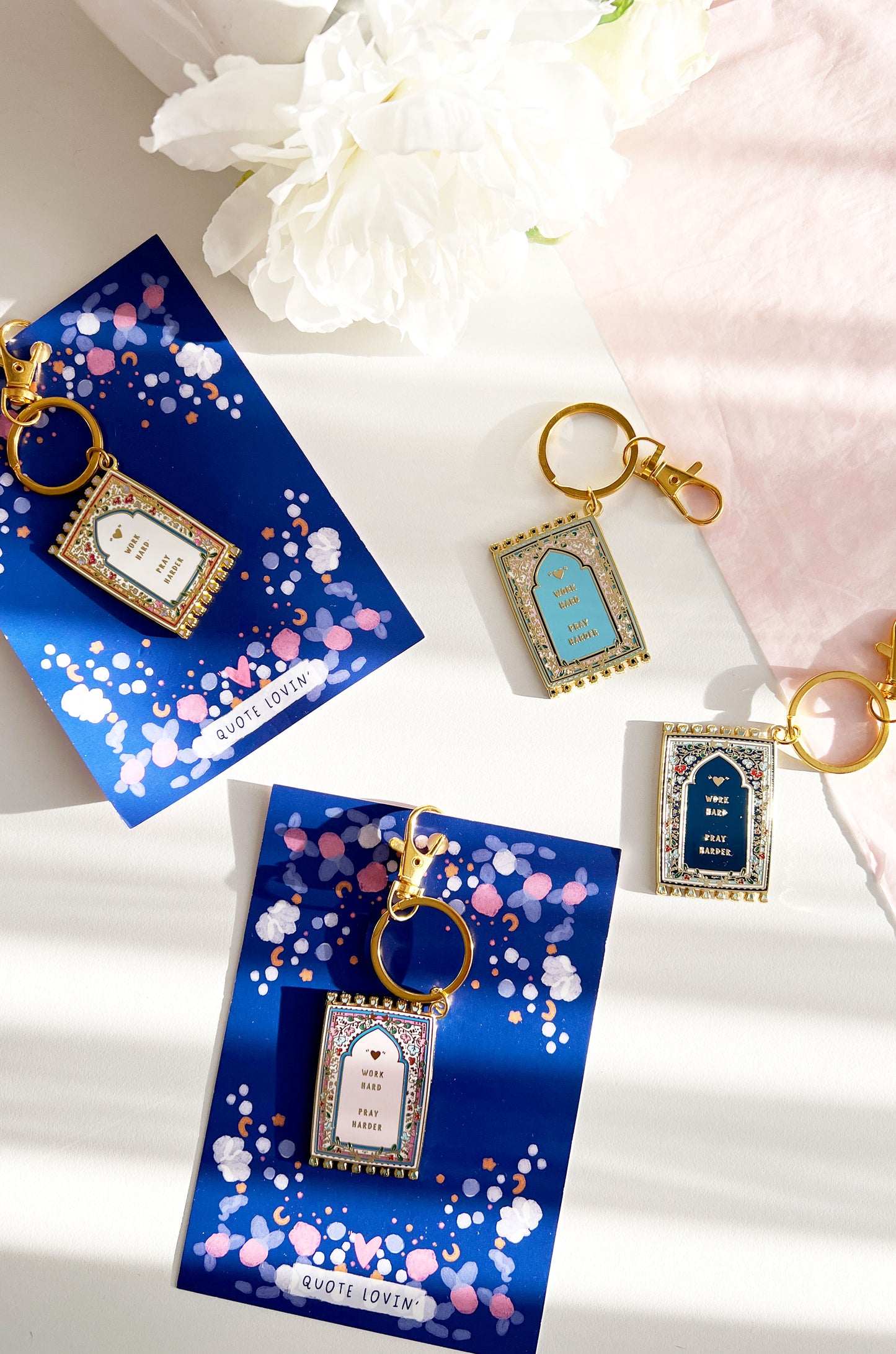 Prayer Mat Keyrings | Quote Lovin' | Ramadan gifts - Quote Lovin'