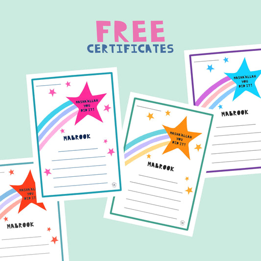 Achievement Certificates