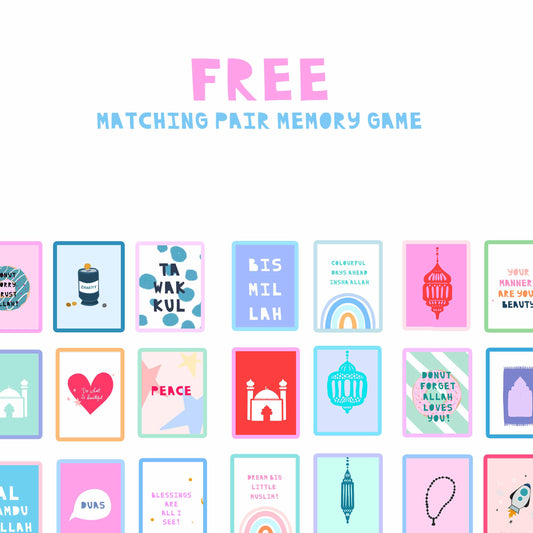 Matching pair memory game