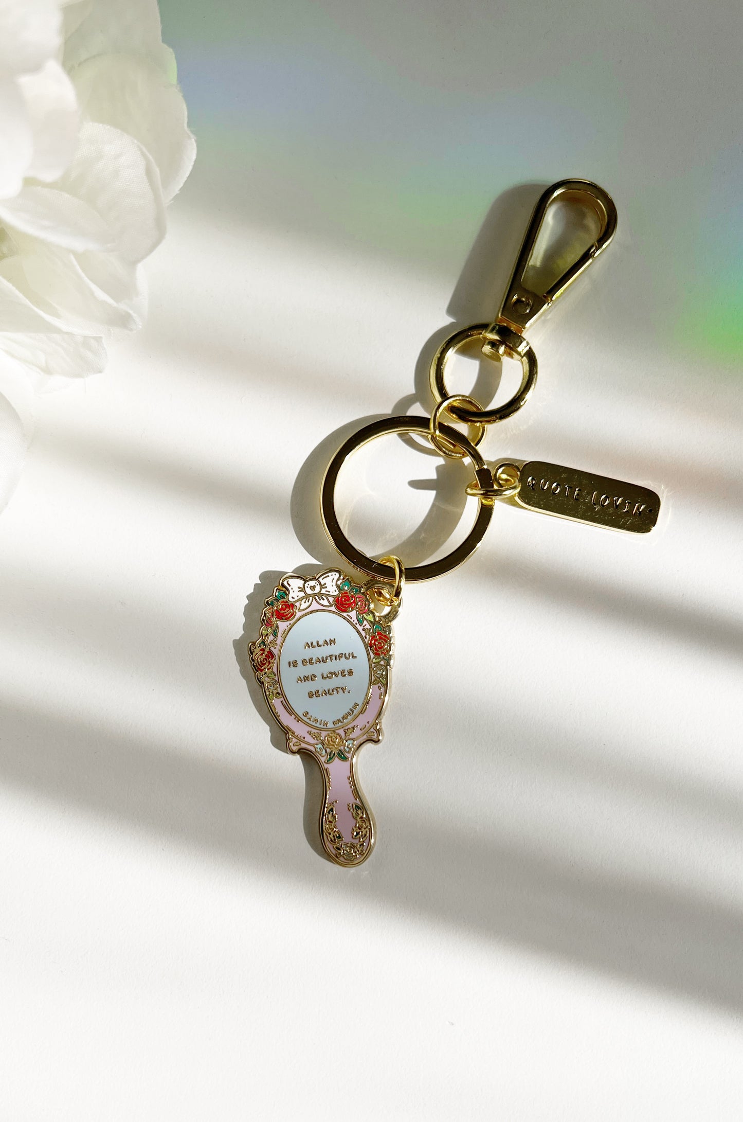 Mirror keyring | Quote Lovin' | Eid gifts