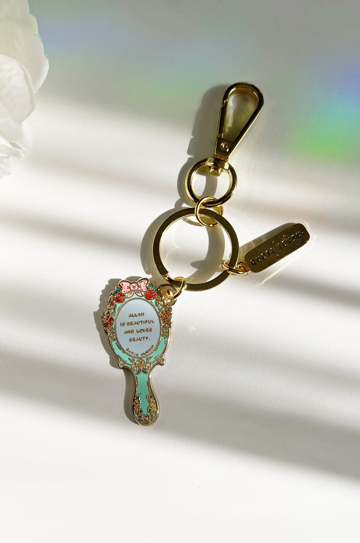 Mirror keyring | Quote Lovin' | Eid gifts