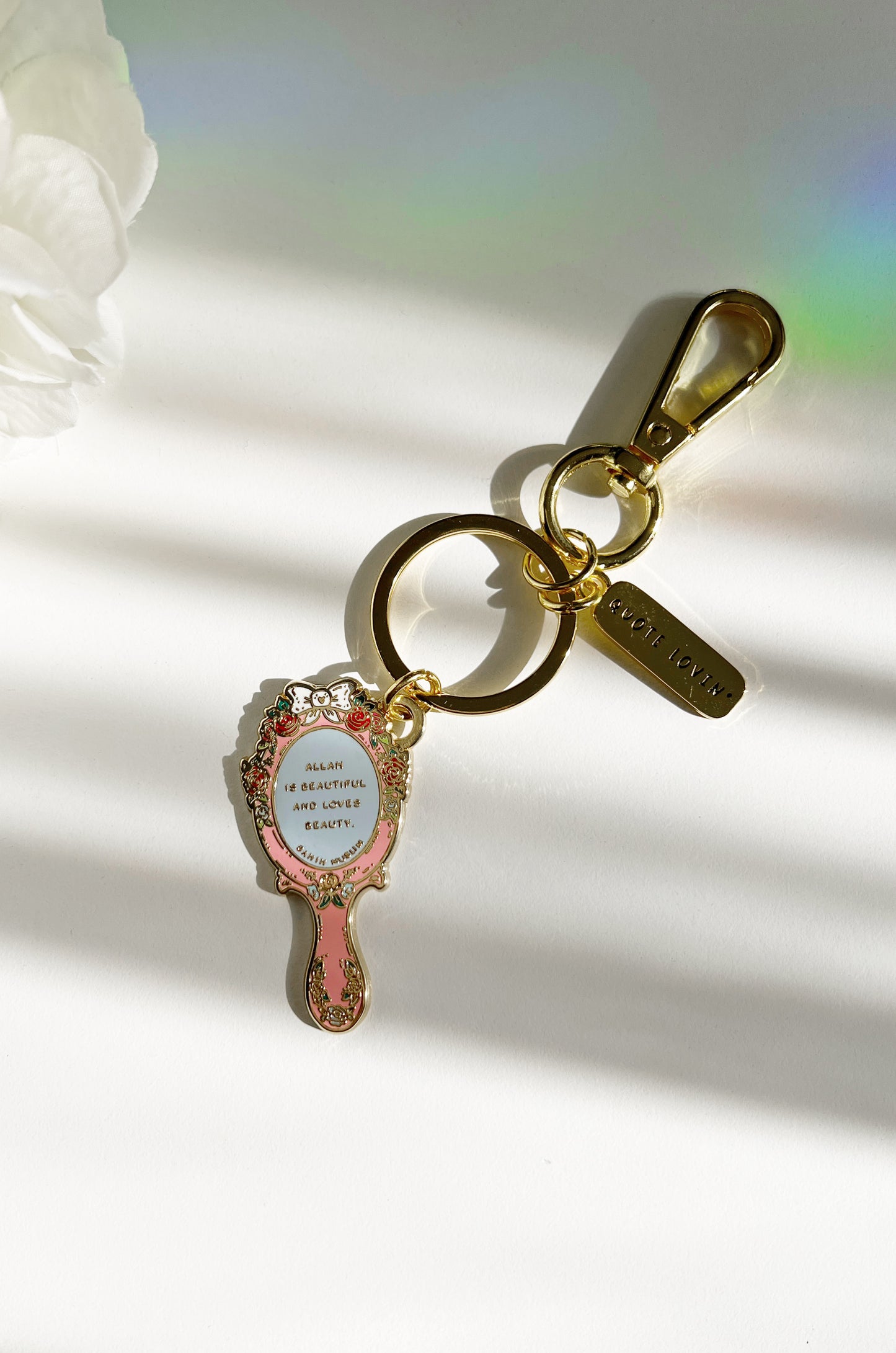 Mirror keyring | Quote Lovin' | Eid gifts