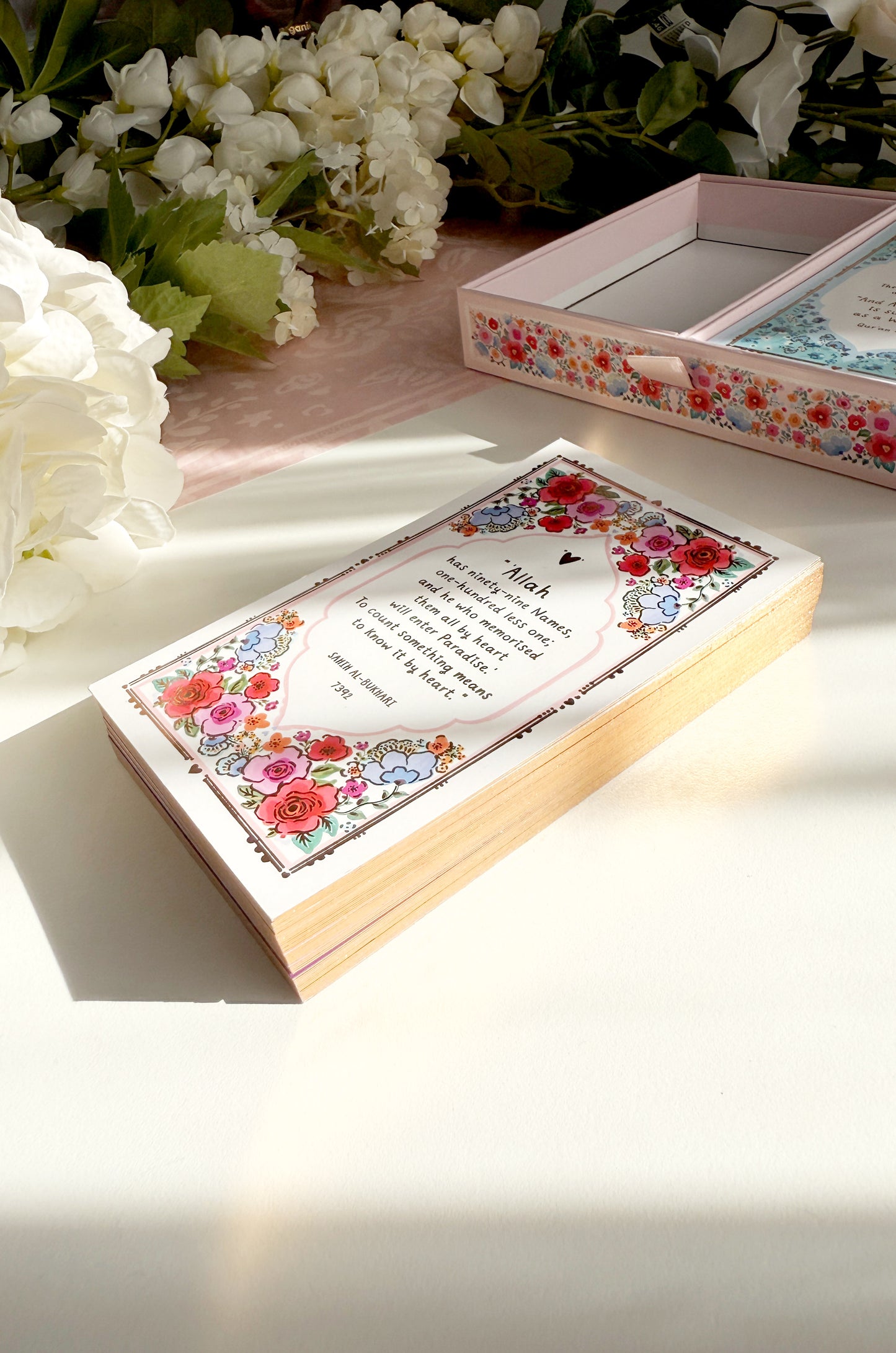 99 Names of Allah - Mini prints with drawer box  | Quote Lovin' | Eid gifts