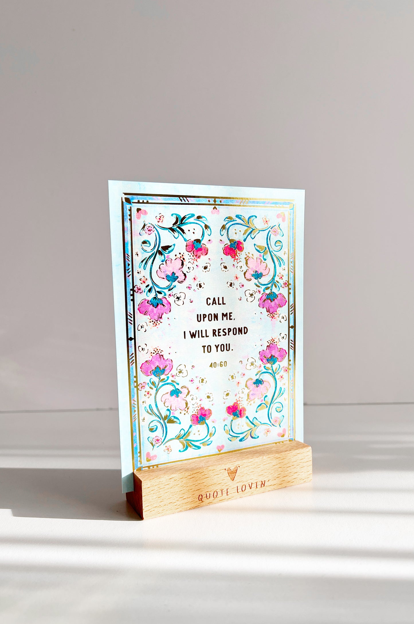 Floral Collection - Mini Prints with gift box  | Quote Lovin' | Eid gifts