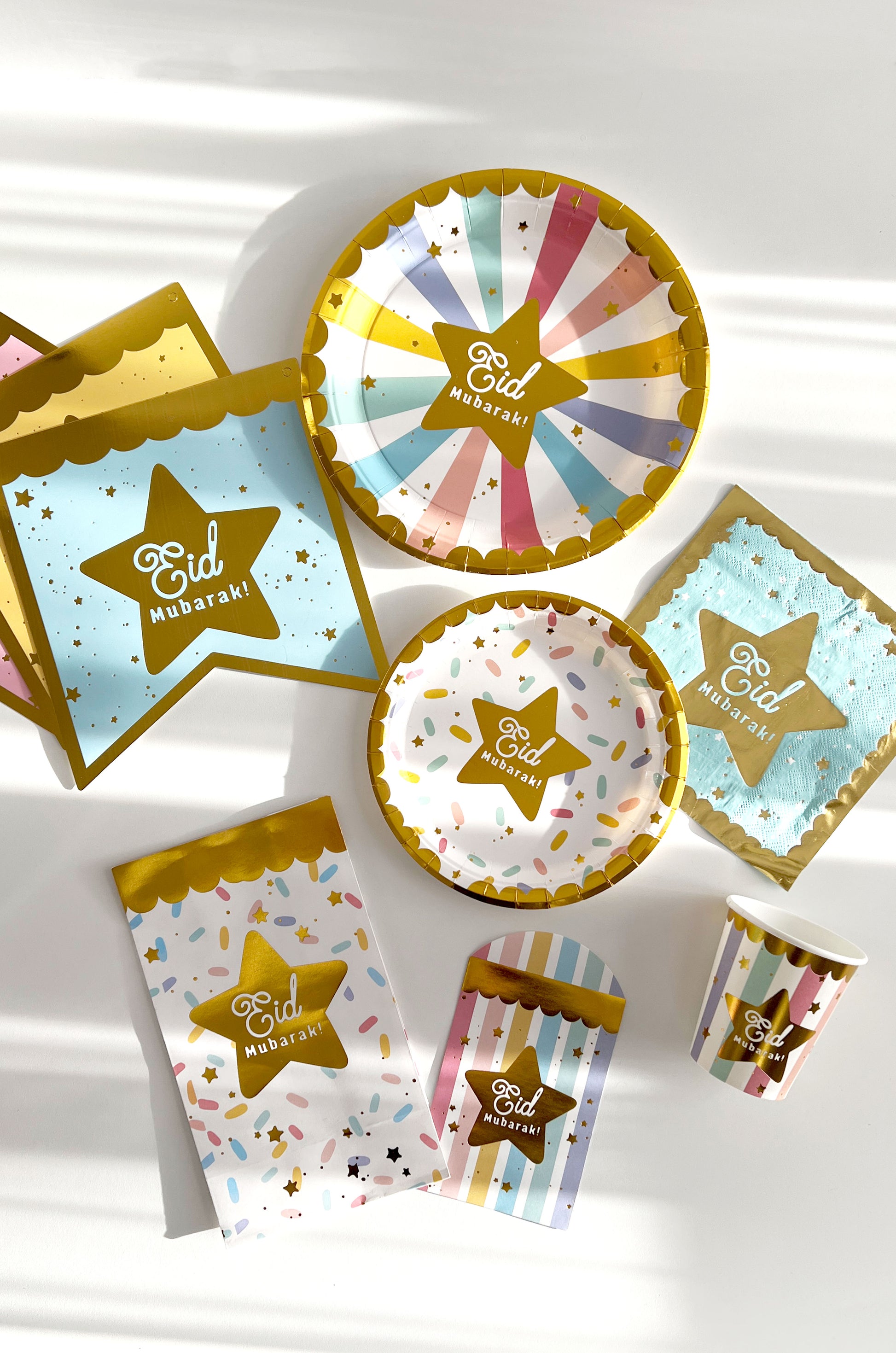 Eid party tableware