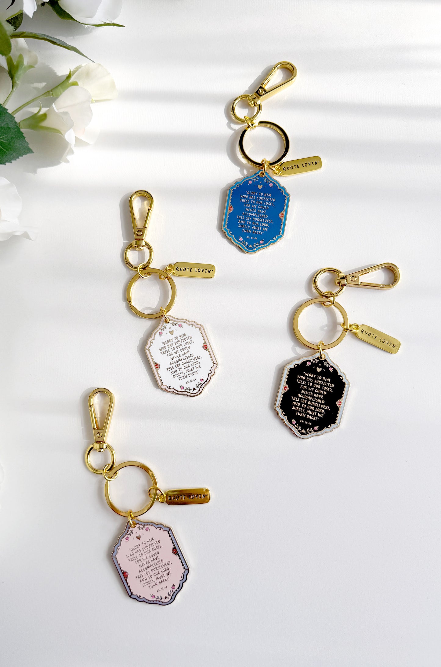 Travel du'a keyring | Quote Lovin' | Eid gifts