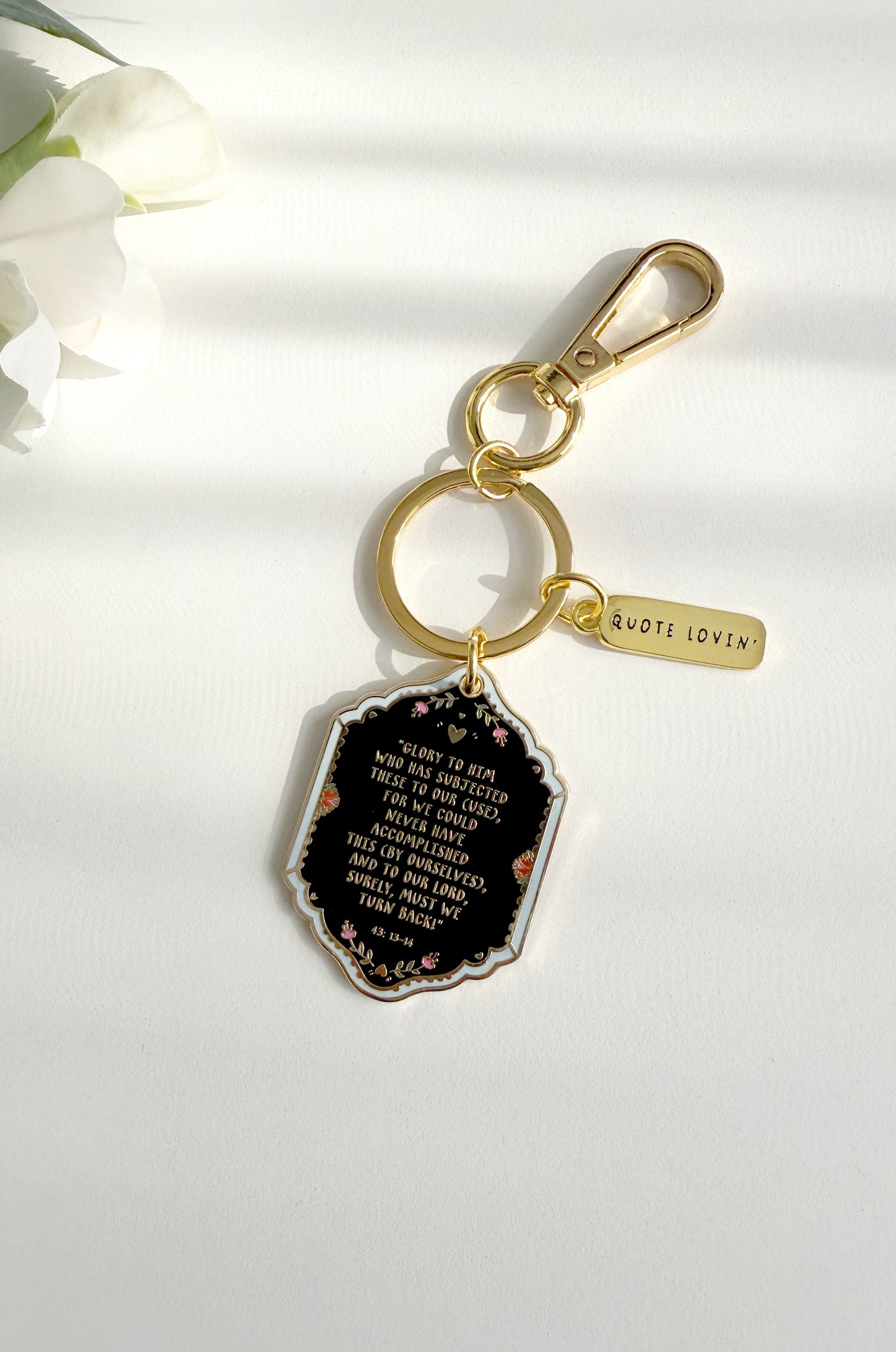 Travel du'a keyring | Quote Lovin' | Eid gifts