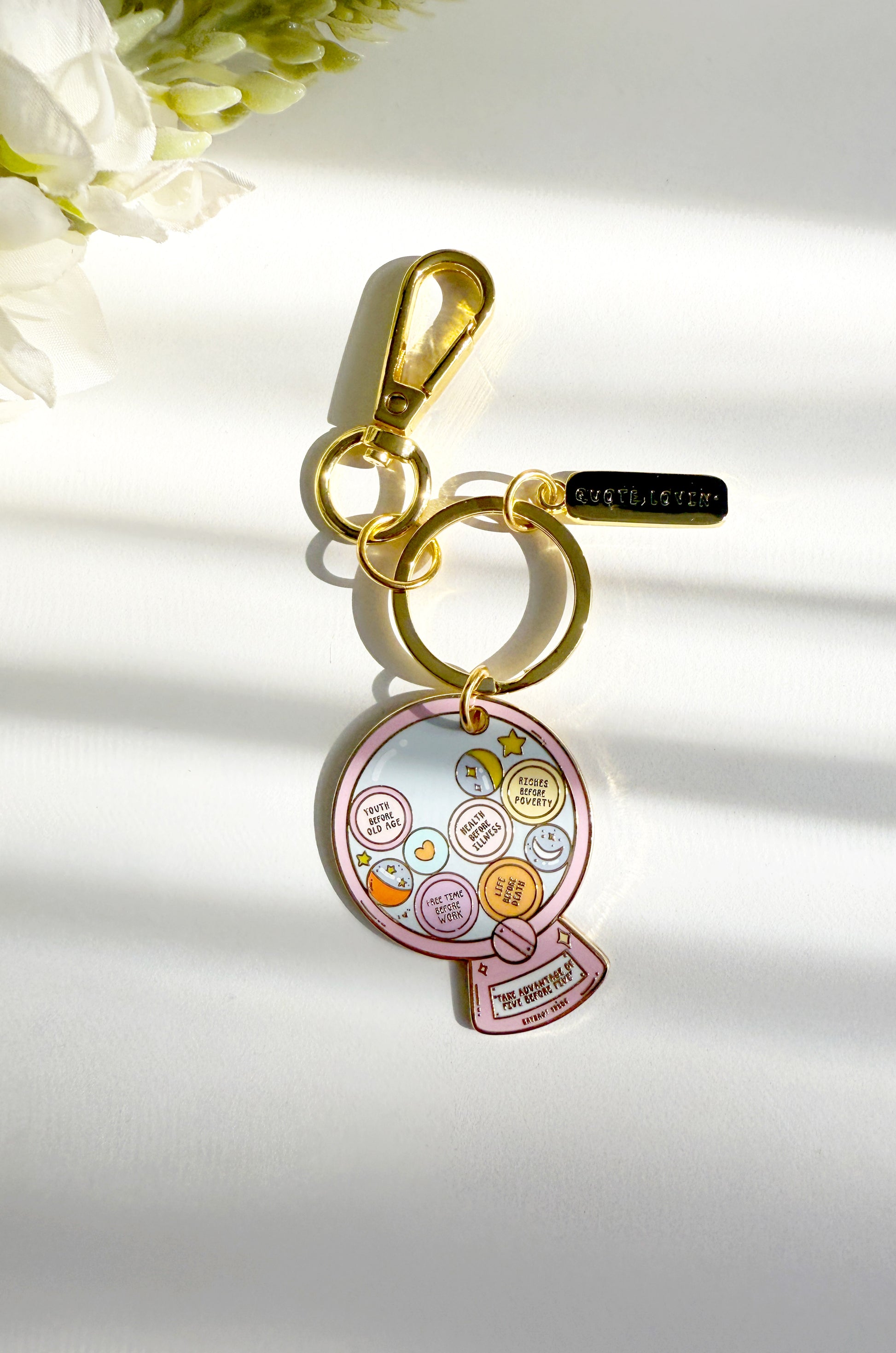 Gumball machine keyring | Quote Lovin' | Eid gifts - Quote Lovin'