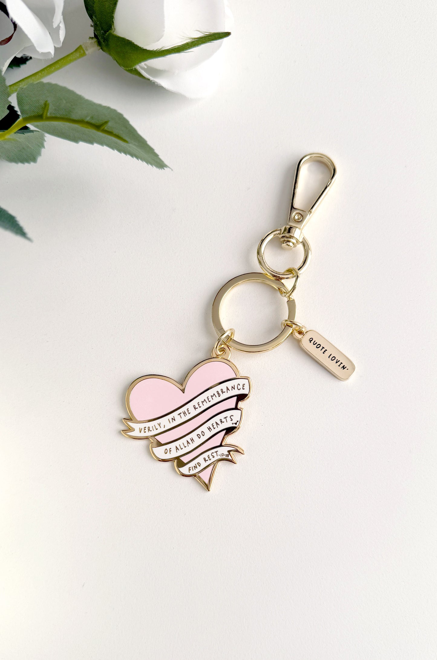 Heart Keyring | Quote Lovin' | Eid gifts - Quote Lovin'
