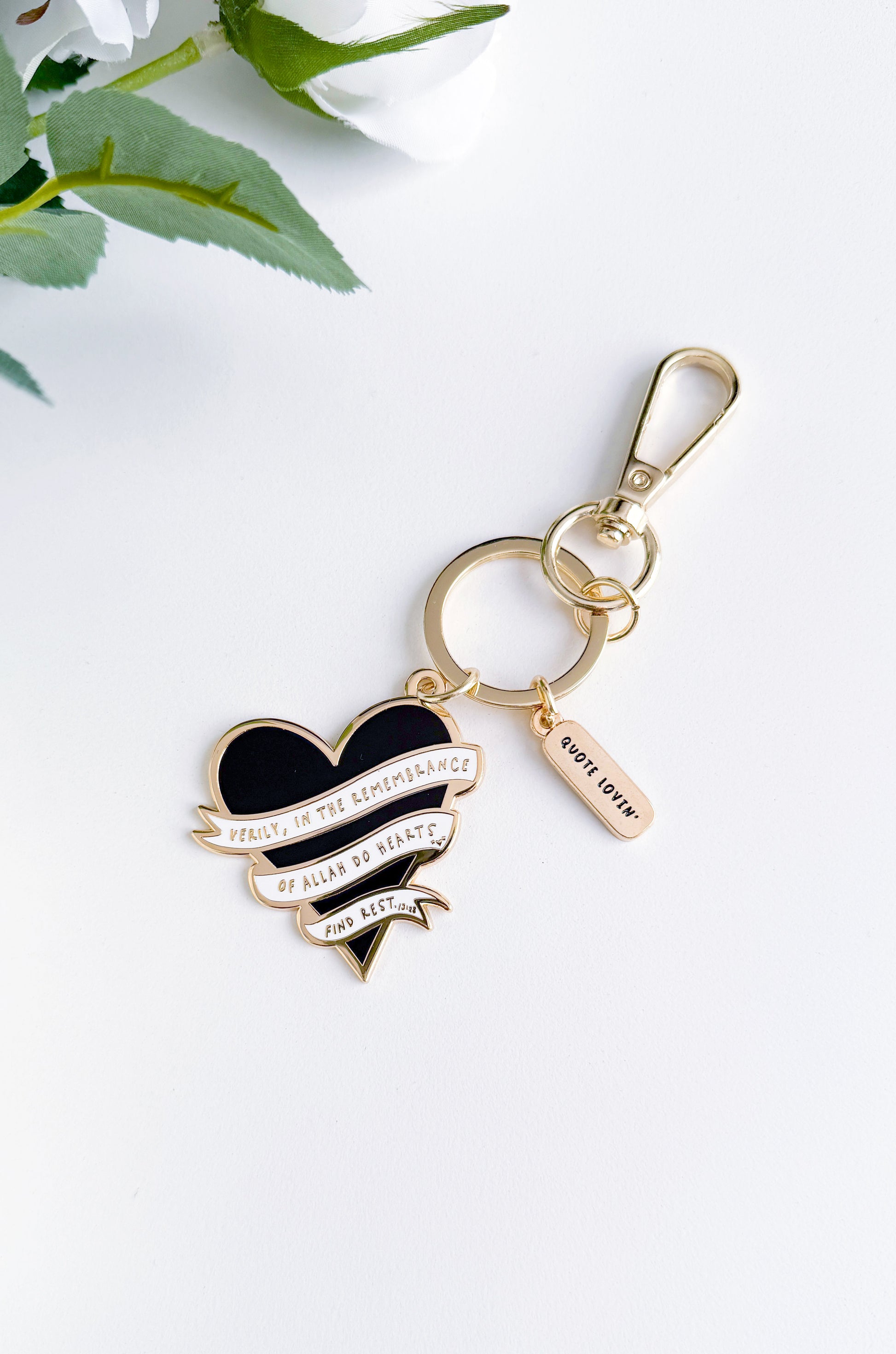 Heart Keyring | Quote Lovin' | Eid gifts - Quote Lovin'