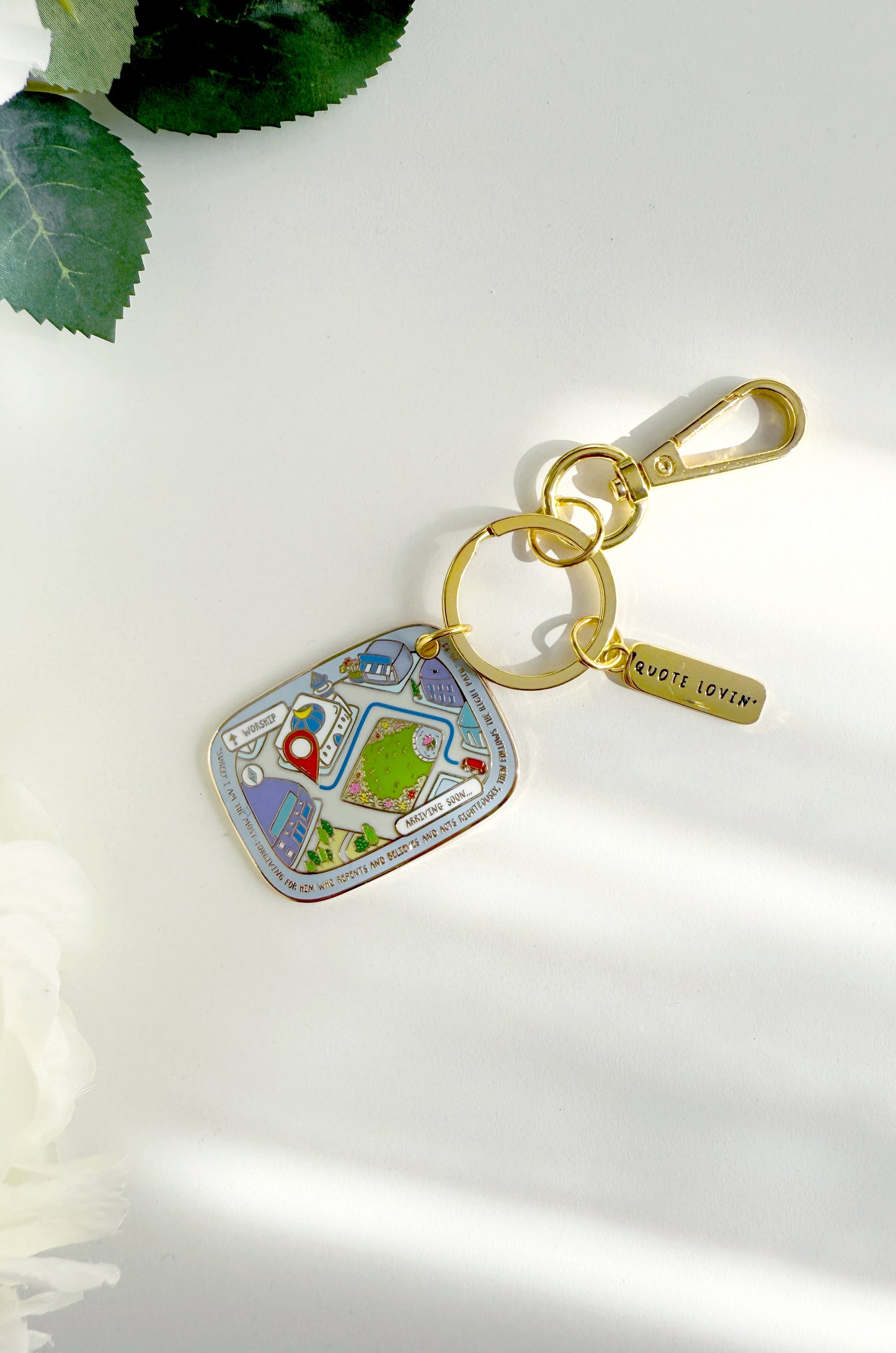 Sat Nav keyring | Quote Lovin' | Eid gifts - Quote Lovin'